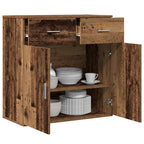 Aparador Madera vieja 78 x 38 x 80 cm Madera de ingeniería