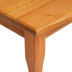 Mesas de anidación 3 pcs Natural Madera de Caoba Sólida