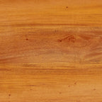 Mesas de anidación 3 pcs Natural Madera de Caoba Sólida