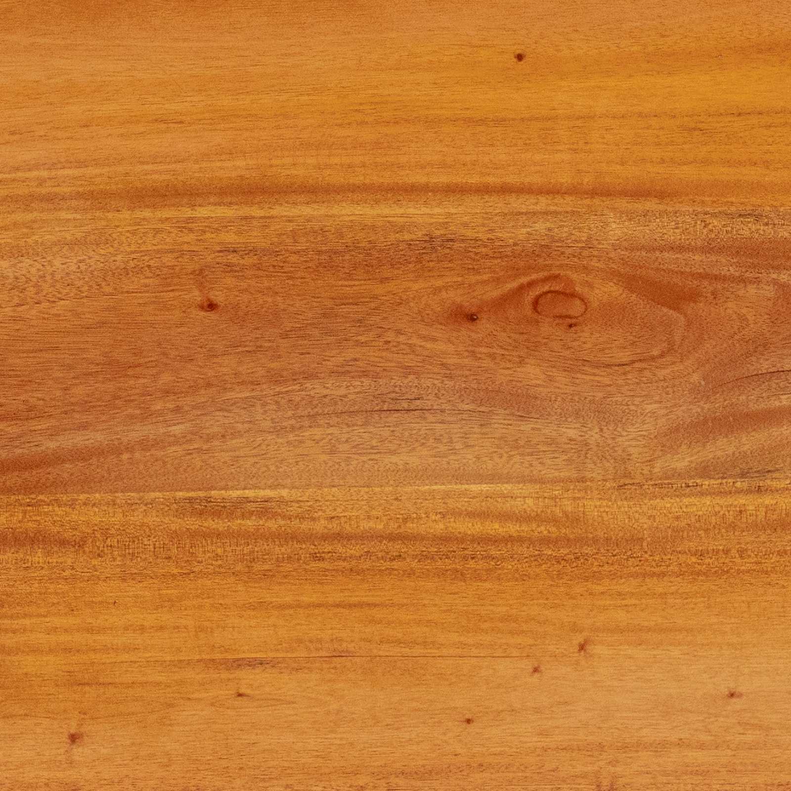 Mesas de anidación 3 pcs Natural Madera de Caoba Sólida