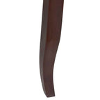 Mesas de anidación 3 pcs Marrón Madera de Caoba Sólida