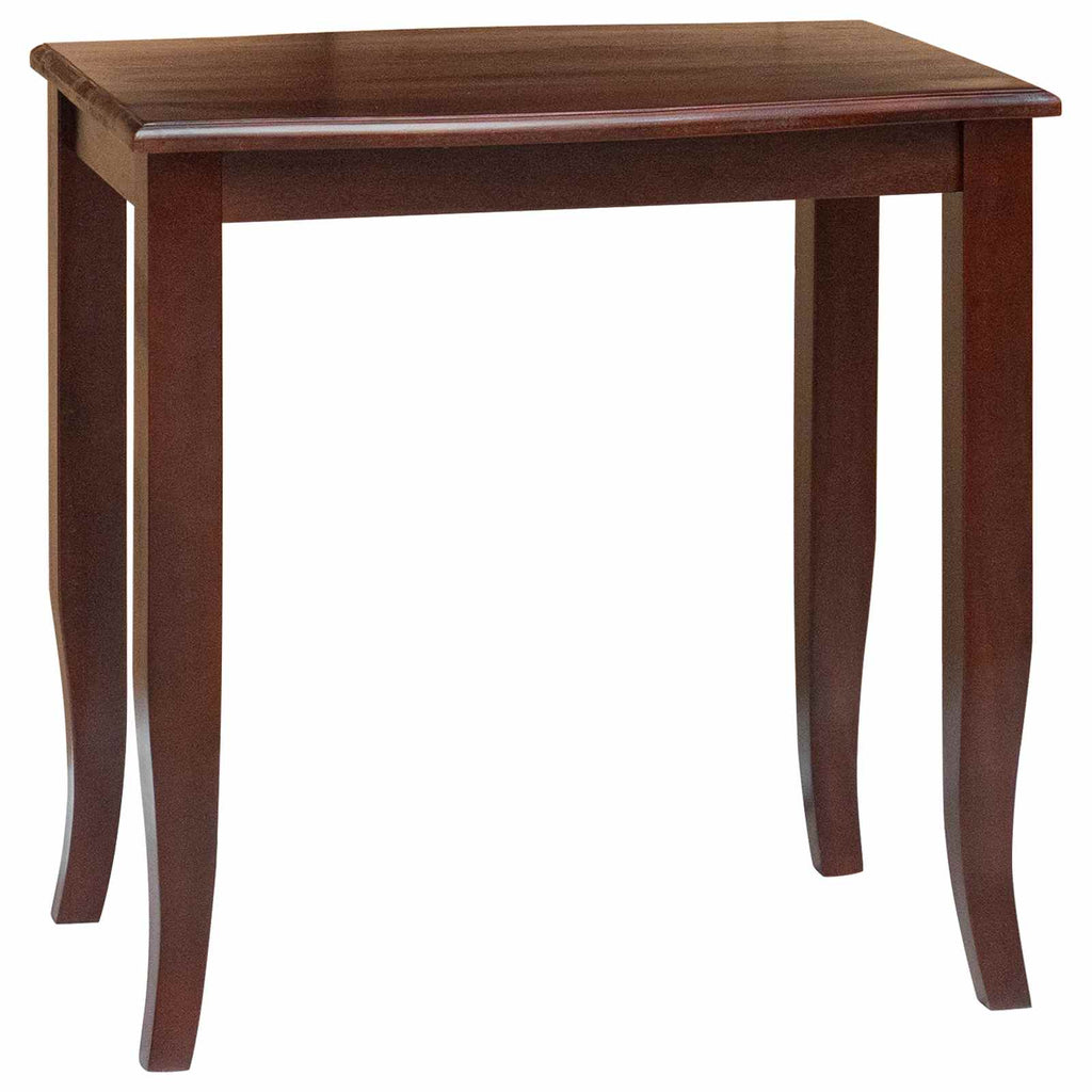 Mesas de anidación 3 pcs Marrón Madera de Caoba Sólida