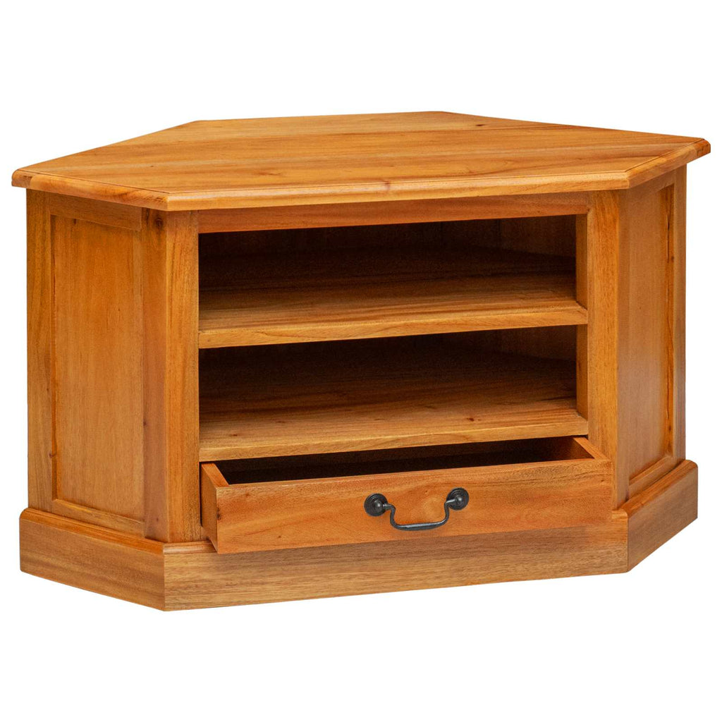 MuebledeTVdeesquina con cajón Natural 79 x 40 x 46 cm