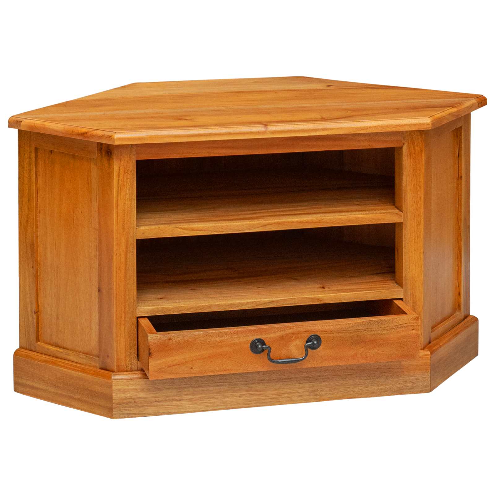 MuebledeTVdeesquina con cajón Natural 79 x 40 x 46 cm