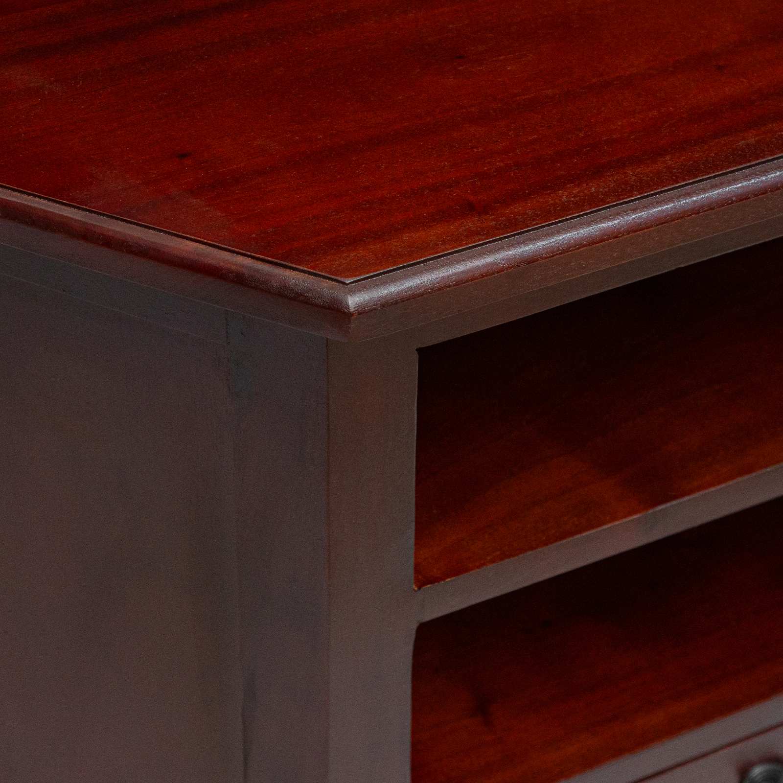 MuebledeTVdeesquina con cajón Marrón 80 x 40,5 x 45 cm