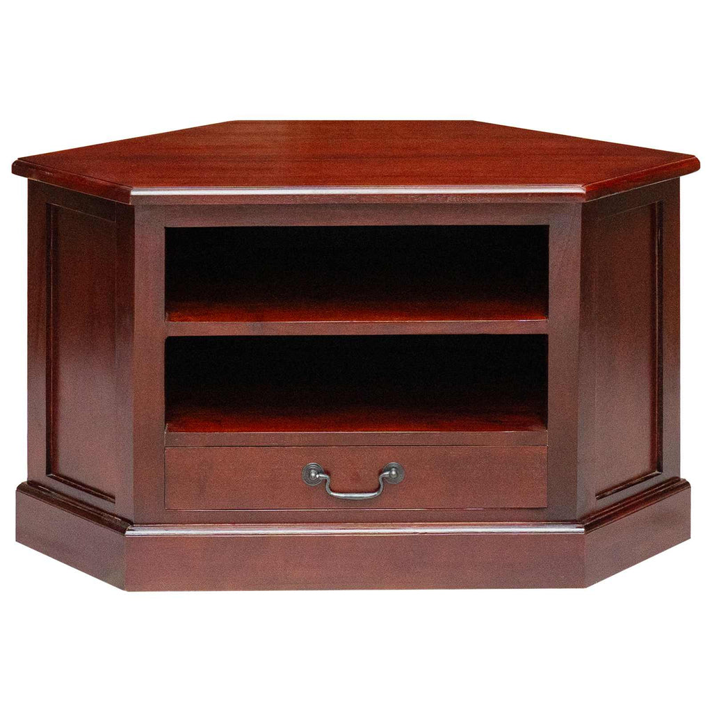 MuebledeTVdeesquina con cajón Marrón 80 x 40,5 x 45 cm