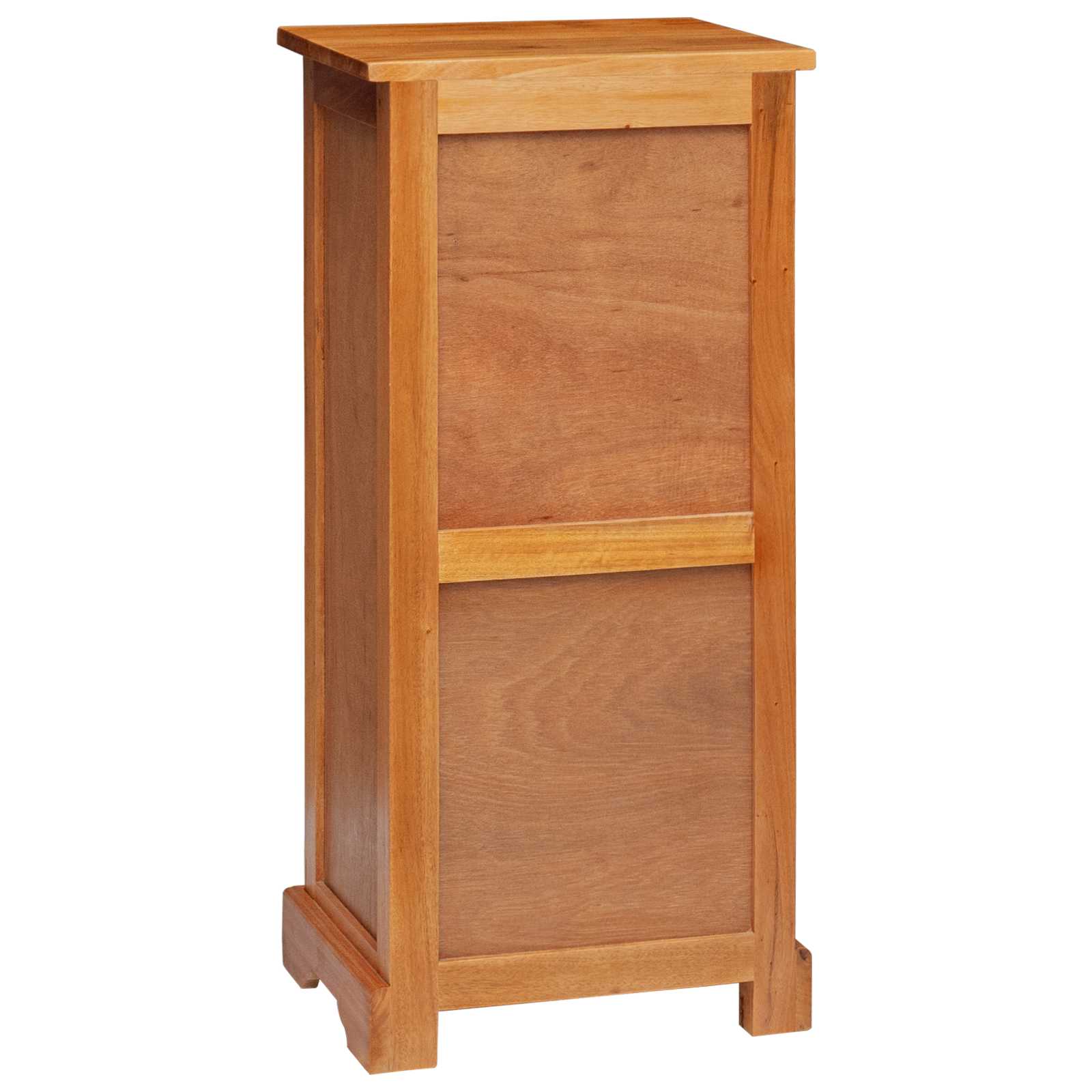 Cajonera Natural 45 x 35 x 100,5 cm Madera de Caoba Sólida