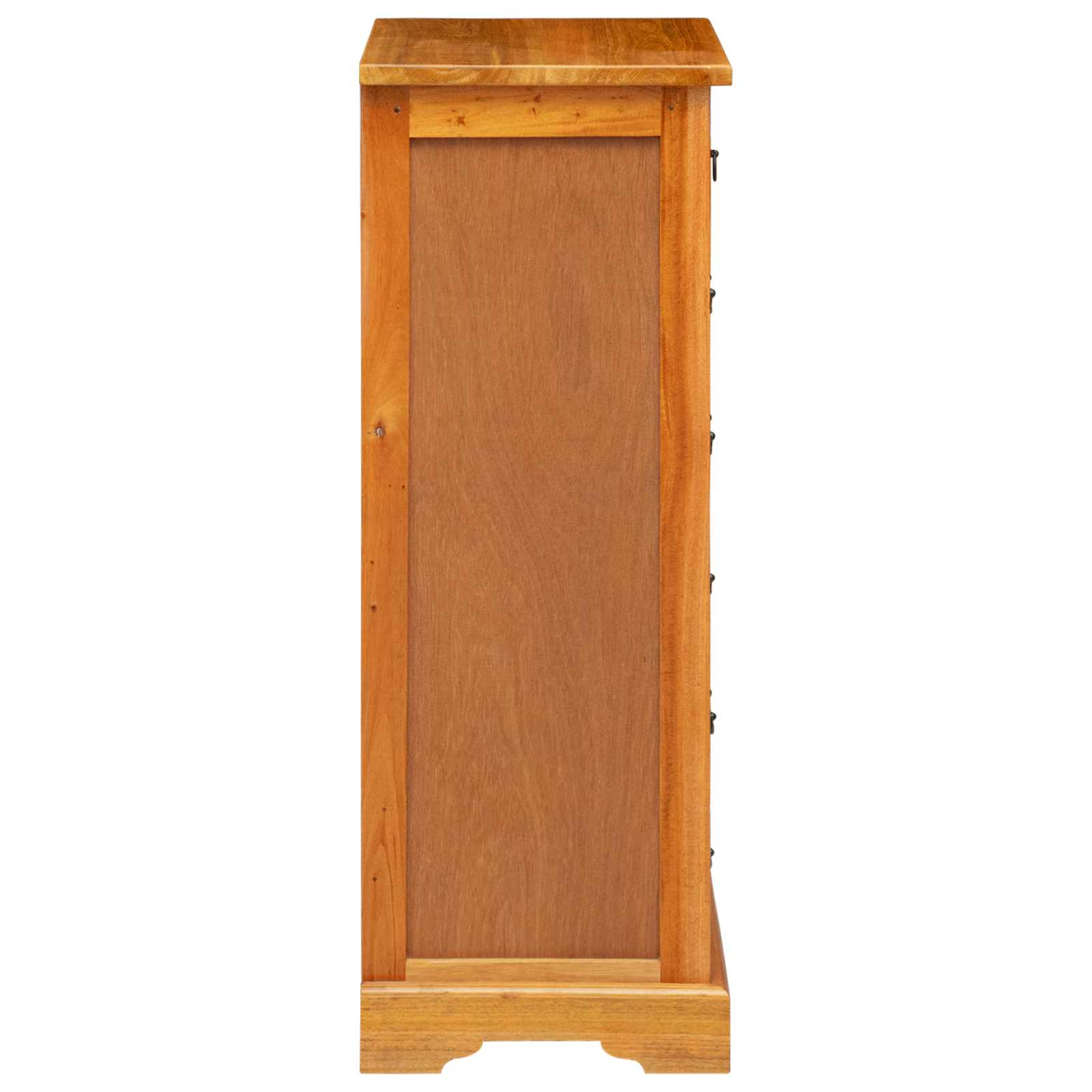 Cajonera Natural 45 x 35 x 100,5 cm Madera de Caoba Sólida
