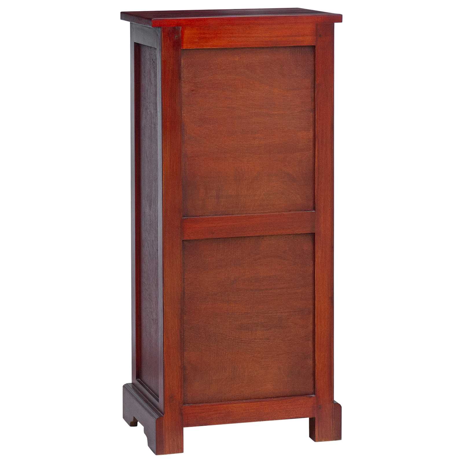 Cajonera Marrón 45 x 35 x 100,5 cm Madera de Caoba Sólida