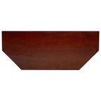 Mueble de TV Marrón 100 x 40,5 x 46 cm Madera de Caoba Sólida