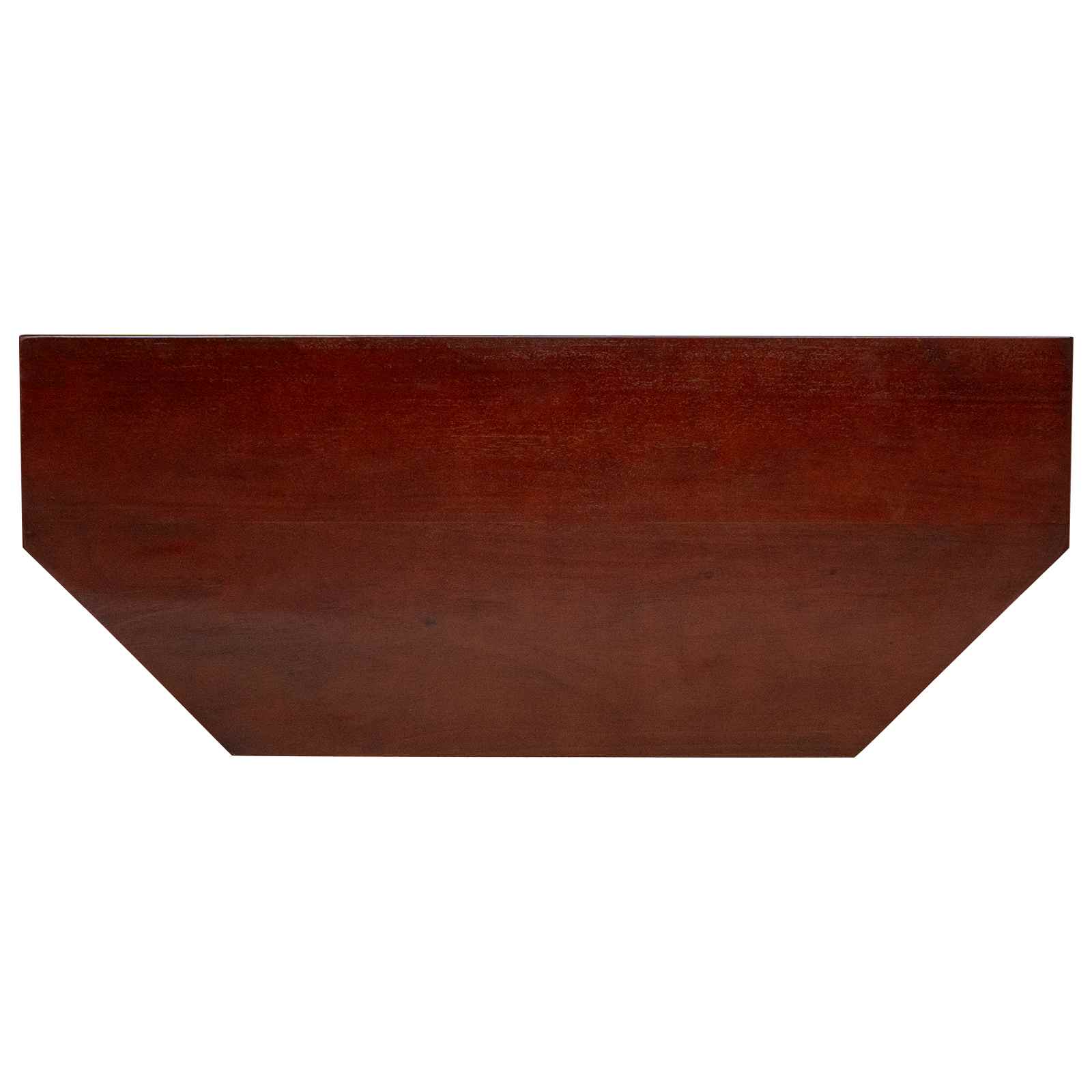 Mueble de TV Marrón 100 x 40,5 x 46 cm Madera de Caoba Sólida