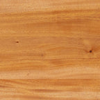 Mesa Consola Natural 50,5 x 30 x 75,5 cm Madera de Caoba Sólida