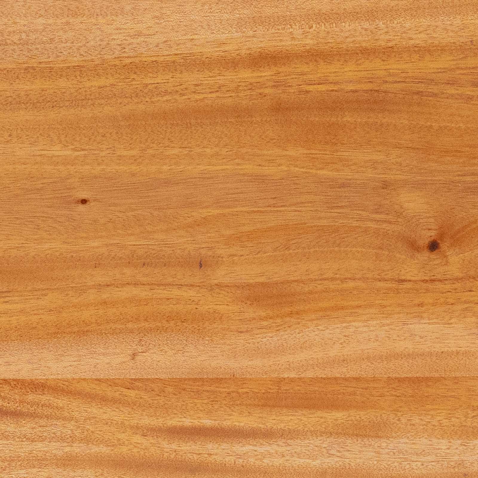 Mesa Consola Natural 50,5 x 30 x 75,5 cm Madera de Caoba Sólida