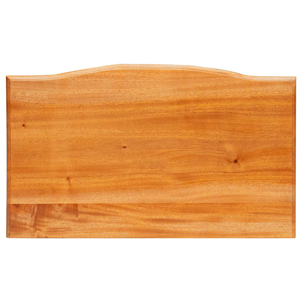 Mesa Consola Natural 50,5 x 30 x 75,5 cm Madera de Caoba Sólida