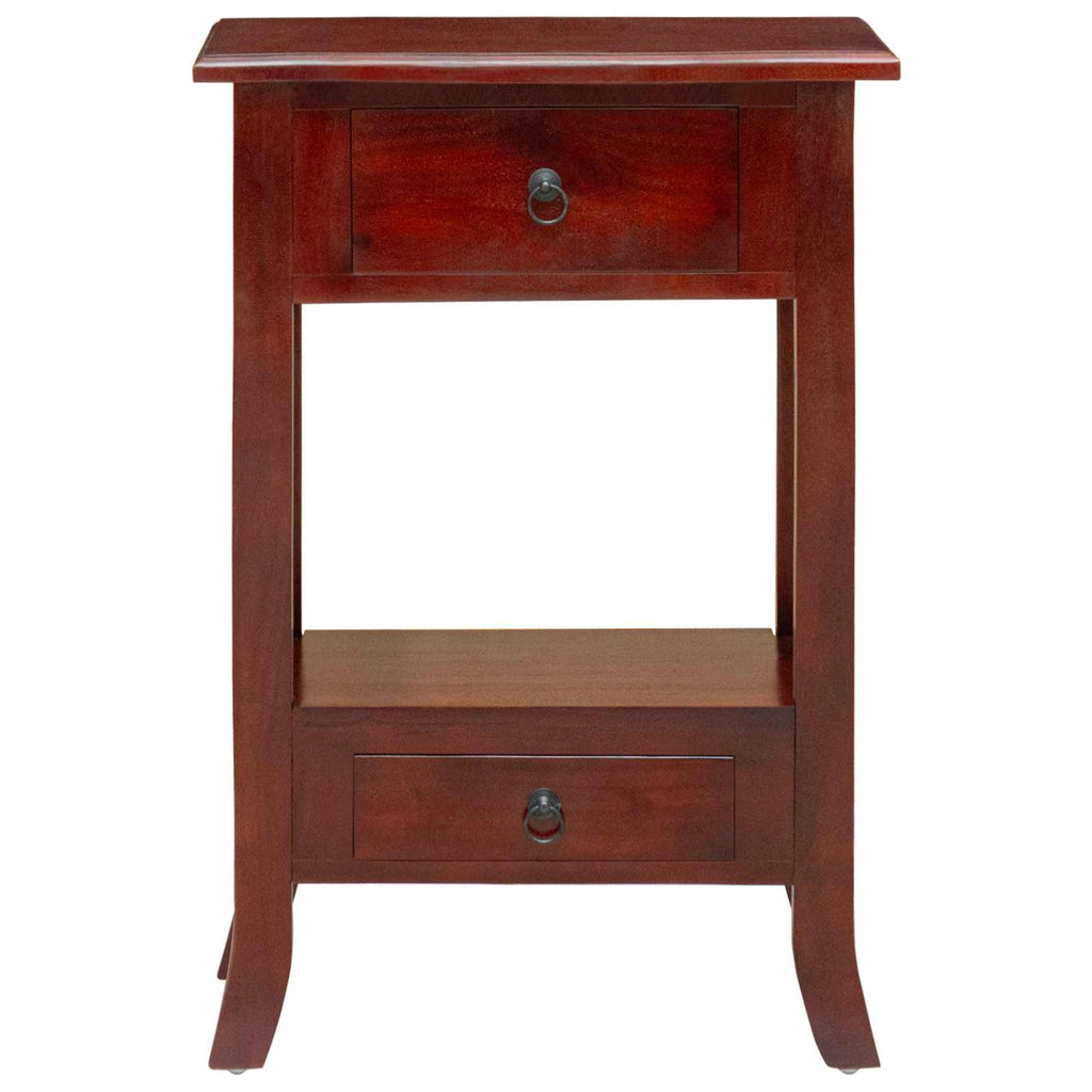 Mesa Consola Marrón 50 x 29,5 x 76 cm Madera de Caoba Sólida