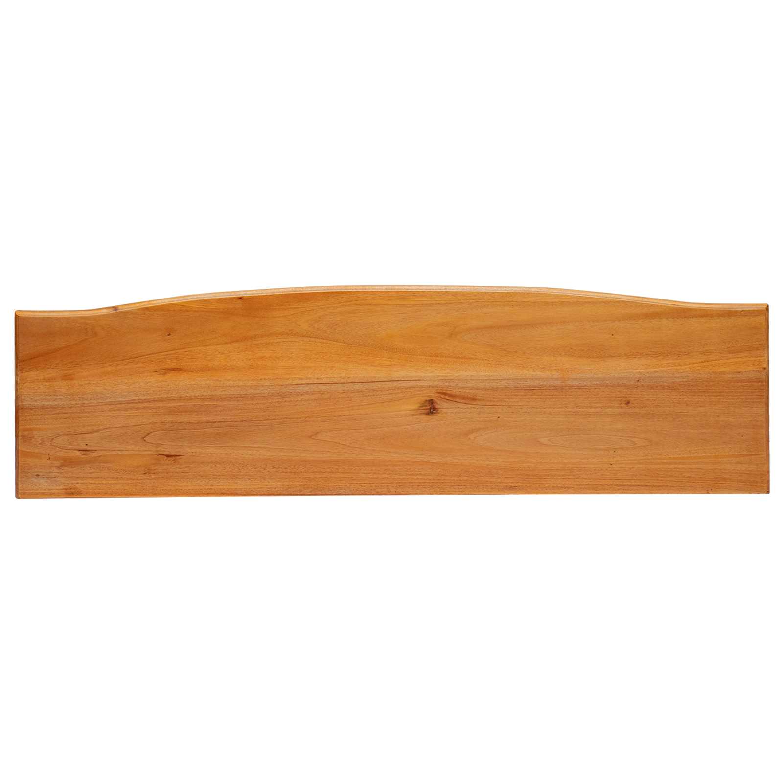 Mesa Consola Natural 115 x 32 x 76 cm Madera de Caoba Sólida