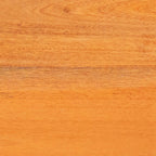 Mesa lateral Natural 60,5 x 30 x 61 cm Madera de Caoba Sólida