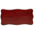 Mesa lateral Marrón 60,5 x 30 x 61 cm Madera de Caoba Sólida