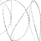 Alambre de Púas Plateado 5000 x 1,9 cm Acero galvanizado