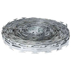 Alambre de Púas Plateado 5000 x 1,9 cm Acero galvanizado