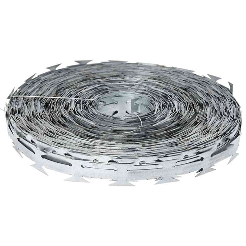 Silver Barbed Wire 5000 x 1.9 cm Galvanized steel