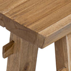Banco Natural 100 x 29 x 43,5 cm Madera de teca maciza