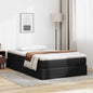 Cama com arrumação e colchão 100 x 200 cm Couro sintético