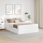 Cama com arrumação e colchão 100 x 200 cm Couro sintético