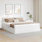 Cama com arrumação e colchão 100 x 200 cm Couro sintético