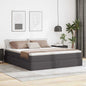 Cama com arrumação e colchão 100 x 200 cm Couro sintético
