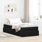 Cama com arrumação e colchão Azul 120 x 190 cm Veludo