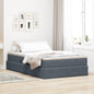 Cama com arrumação e colchão Azul 120 x 190 cm Veludo