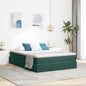 Cama com arrumação e colchão Azul 120 x 190 cm Veludo