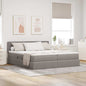 Blue Storage Bed 100 x 200 cm Faux Leather