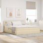 Blue Storage Bed 100 x 200 cm Faux Leather