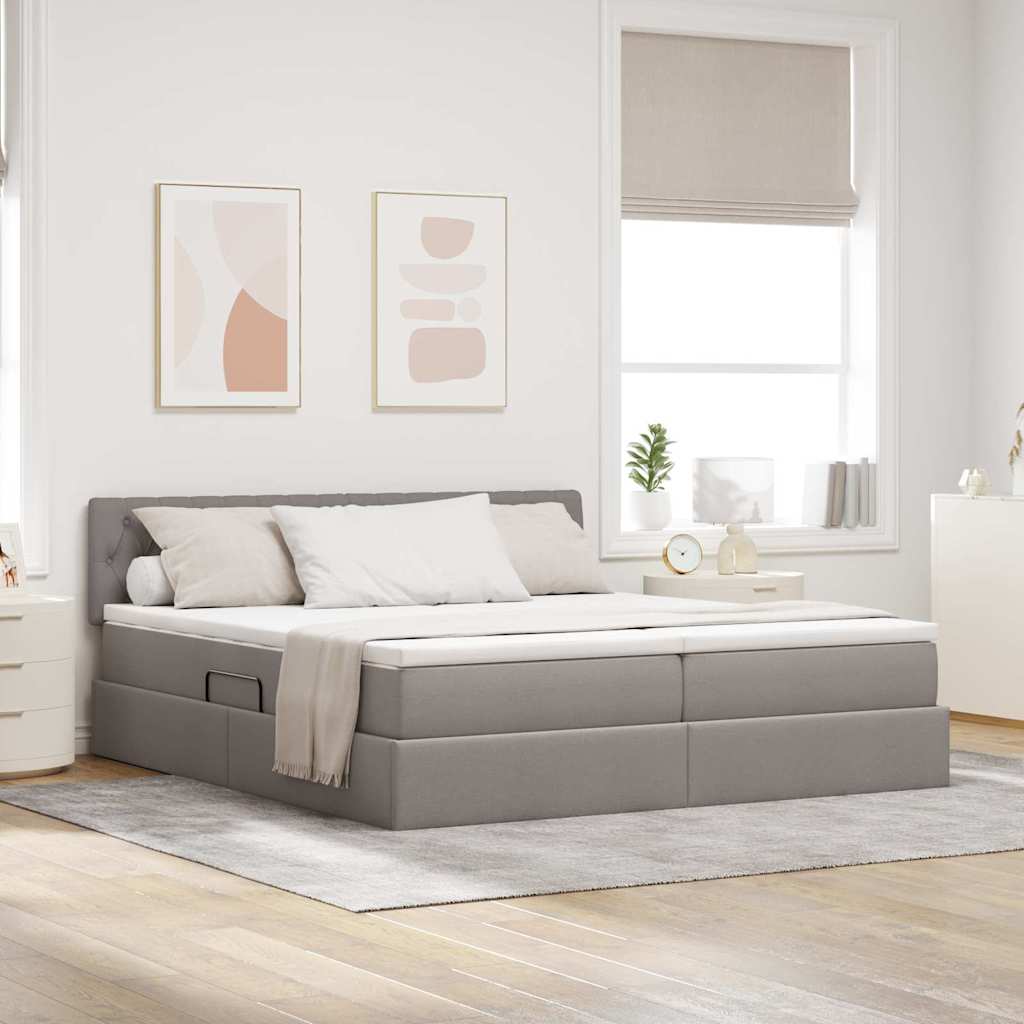 Cama con almacenamiento Azul 100 x 200 cm Cuero sintético