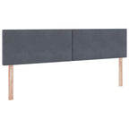 Cama con almacenamiento con cabecera Gris oscuro 90 x 200 cm