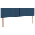 Cama de almacenamiento LED con colchón Azul 180 x 200 cm Tela