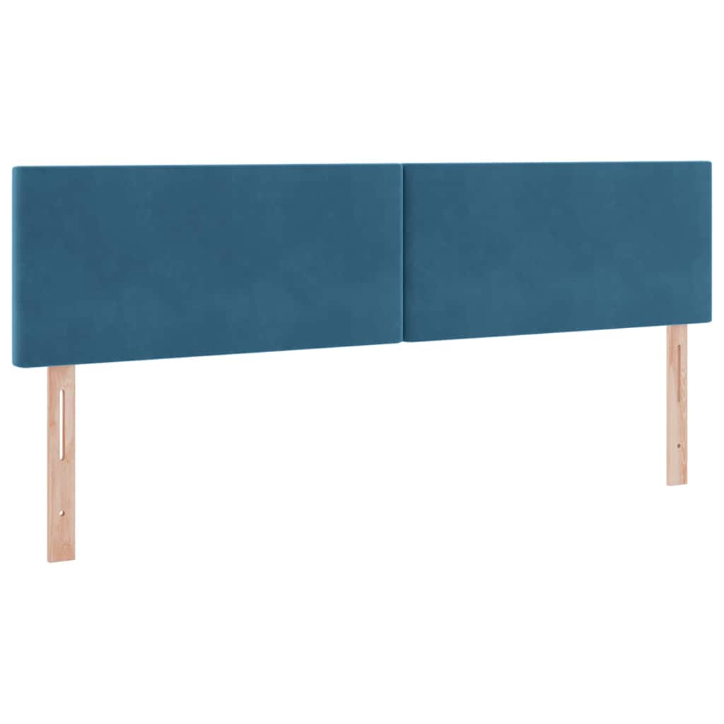 Cama de almacenamiento LED con colchón Azul Oscuro 180 x 200 cm