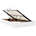 Cama com arrumação 120 x 190 cm Pele sintética