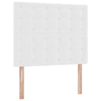 Cama com arrumação 120 x 190 cm Pele sintética