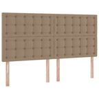 Cama con almacenamiento y colchón Capuchino 180 x 200 cm