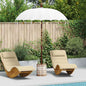 Balinese Umbrella with Cream Base 185 x 185 x 260 cm Cotton