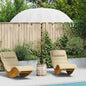 Balinese Umbrella with Cream Base 185 x 185 x 260 cm Cotton