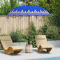 Balinese Umbrella with Blue Base 185 x 185 x 260 cm Cotton