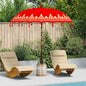Balinese Parasol with Base Red 215 x 215 x 260 cm Cotton