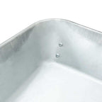 Carretilla Plata y Negro 124 x 73 x 65 cm Acero