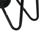 Carretilla Plata y Negro 124 x 73 x 65 cm Acero