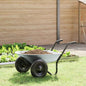 Carretilla Plata y Negro 124 x 73 x 65 cm Acero