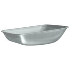 Reemplazo de bandeja de carretilla Plateado 80 x 60 x 25 cm